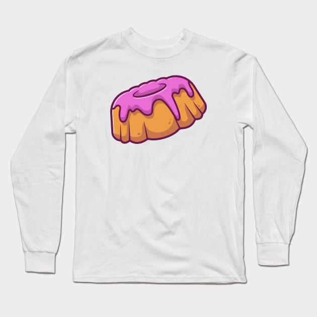 Bundt Cake Long Sleeve T-Shirt by Catalyst Labs